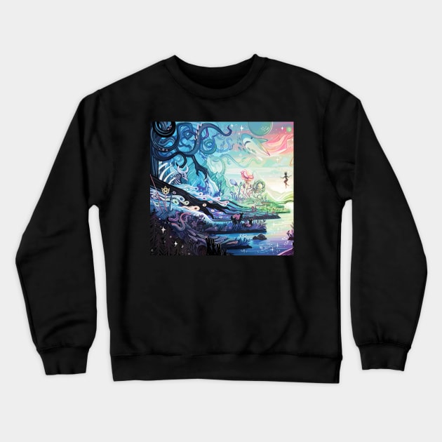 Vivid Dreaming (Left Version) Crewneck Sweatshirt by Bethaliceart